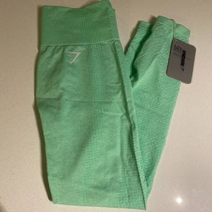 Gymshark Vital Seamless Leggings in Pistachio